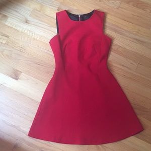 Zara fit and flare mini dress